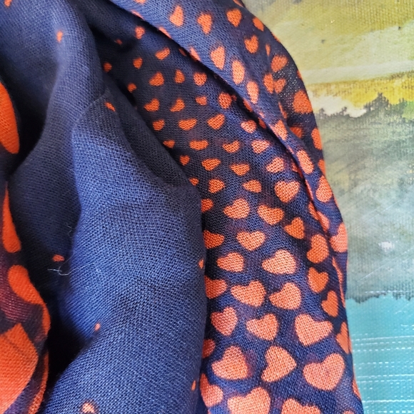 Talbots Heart Rectangular Scarf - Picture 8 of 12